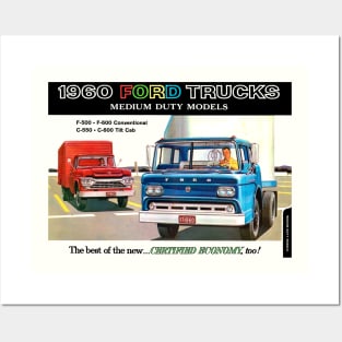 1960 FORD TRUCKS - brochure Posters and Art